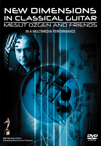 New Dimensions in Classical Guitar DVD front cover photo